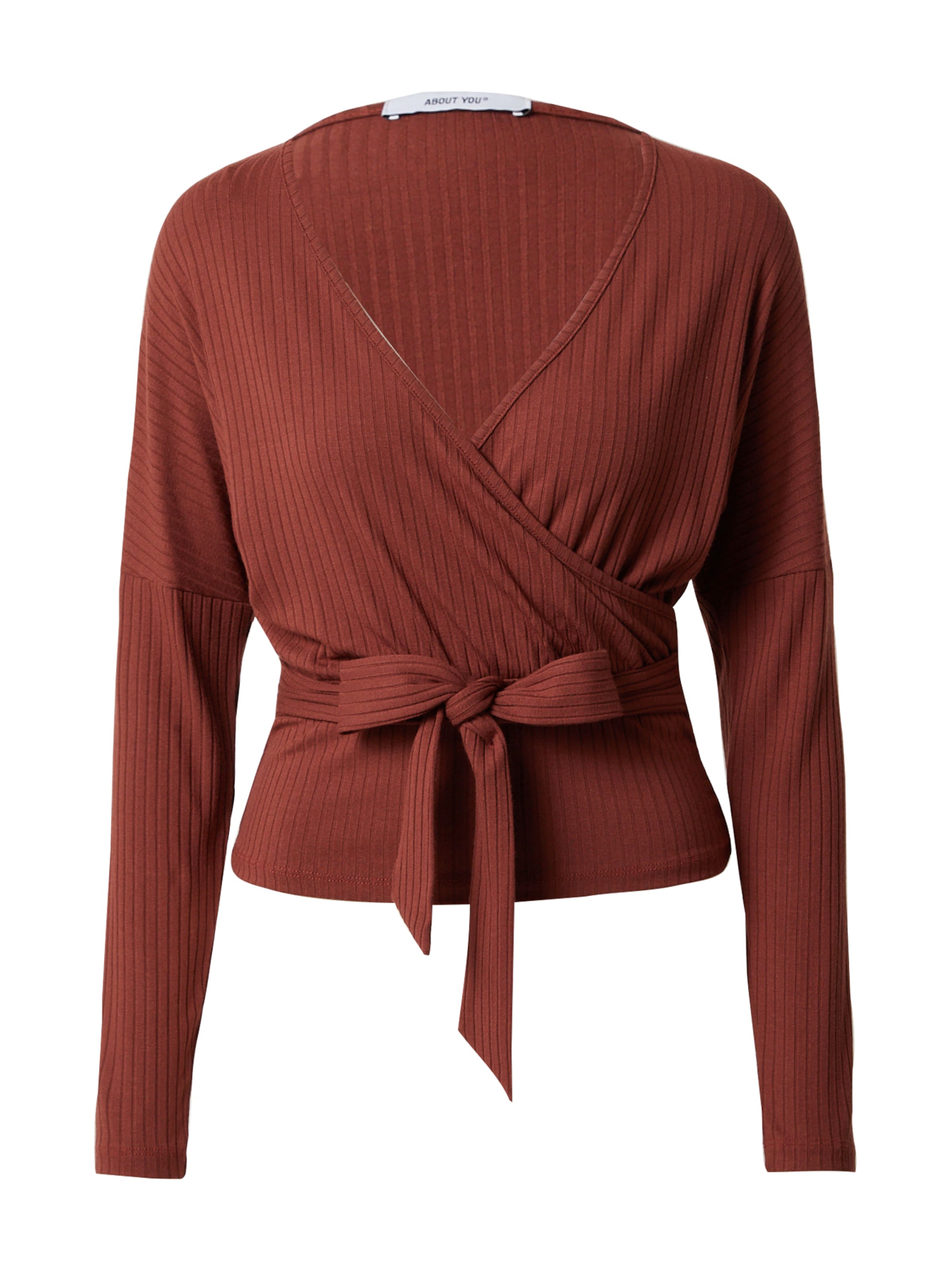 Maglietta 'Ludmilla' di ABOUT YOU in rosso: frontale