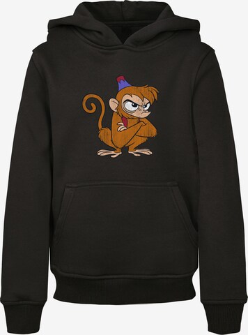 F4NT4STIC Sweatshirt 'Disney Aladdin Classic Angry Abu' in Schwarz: predná strana