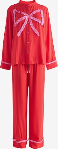 Cath KidstonPidžama - crvena boja: prednji dio