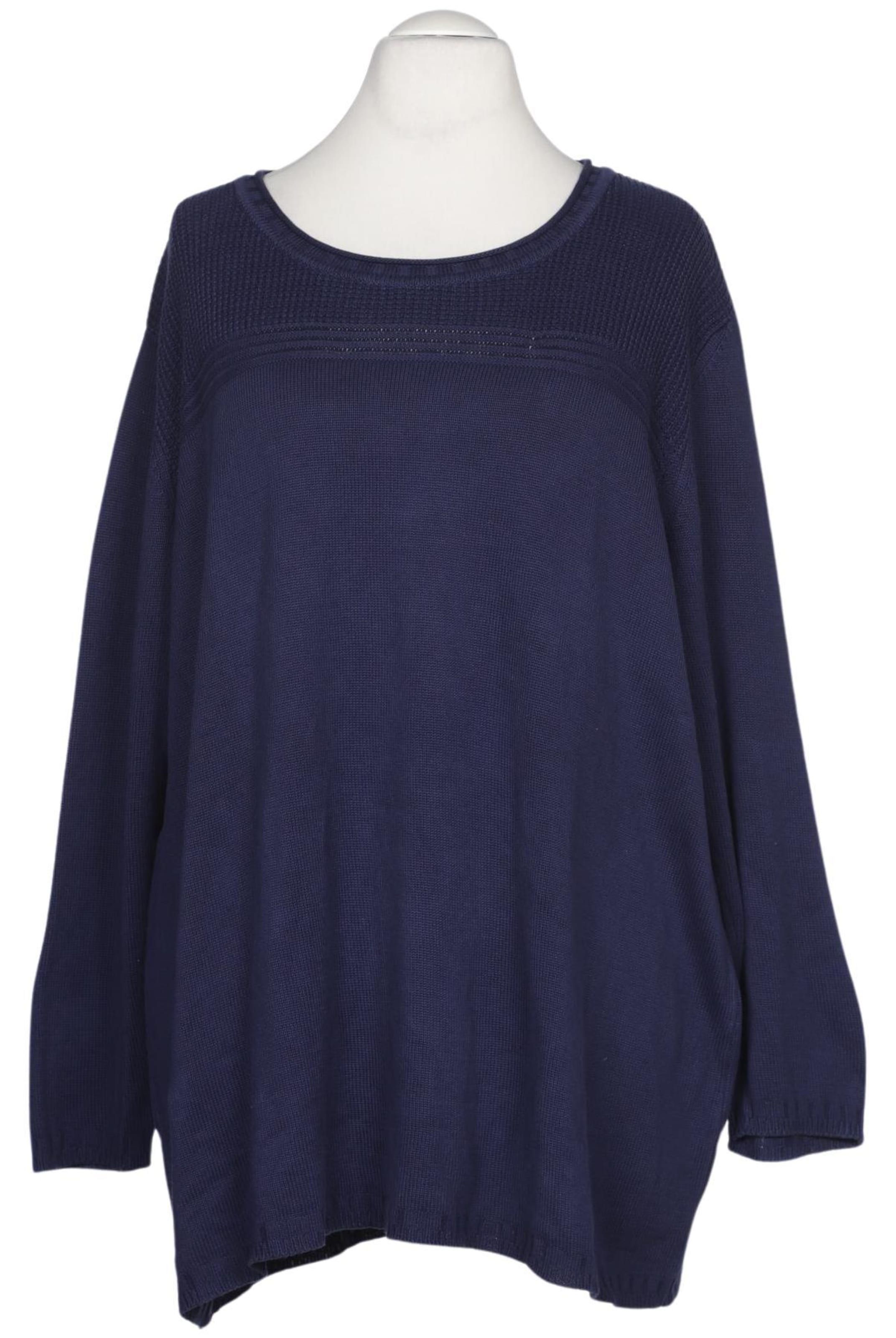 Ulla Popken Pullover 9XL in Blau: Vorderseite