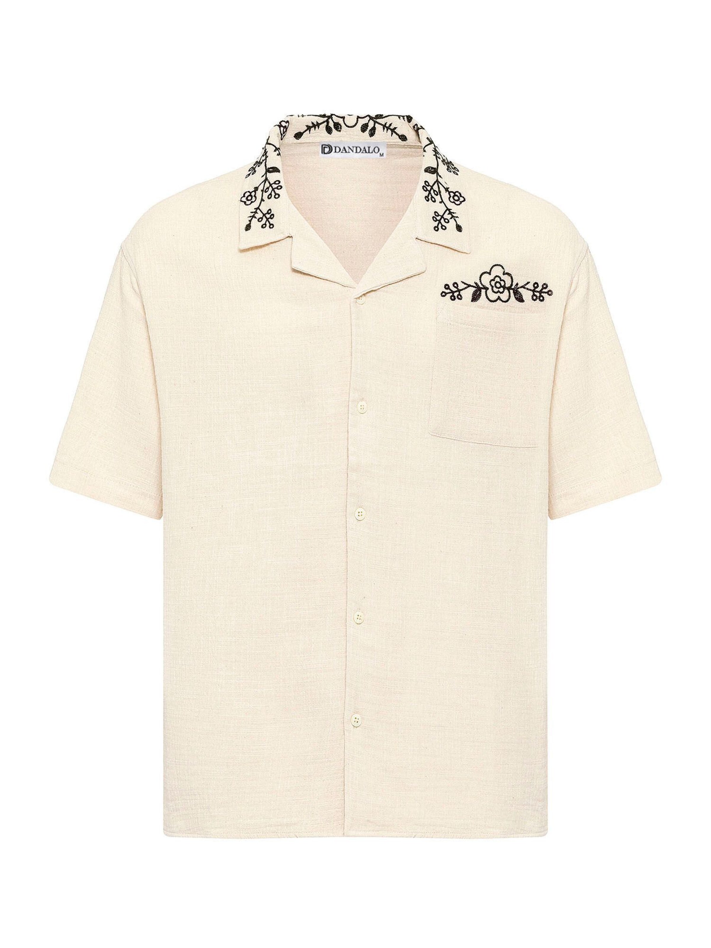 T-Shirt Dandalo en blanc : devant