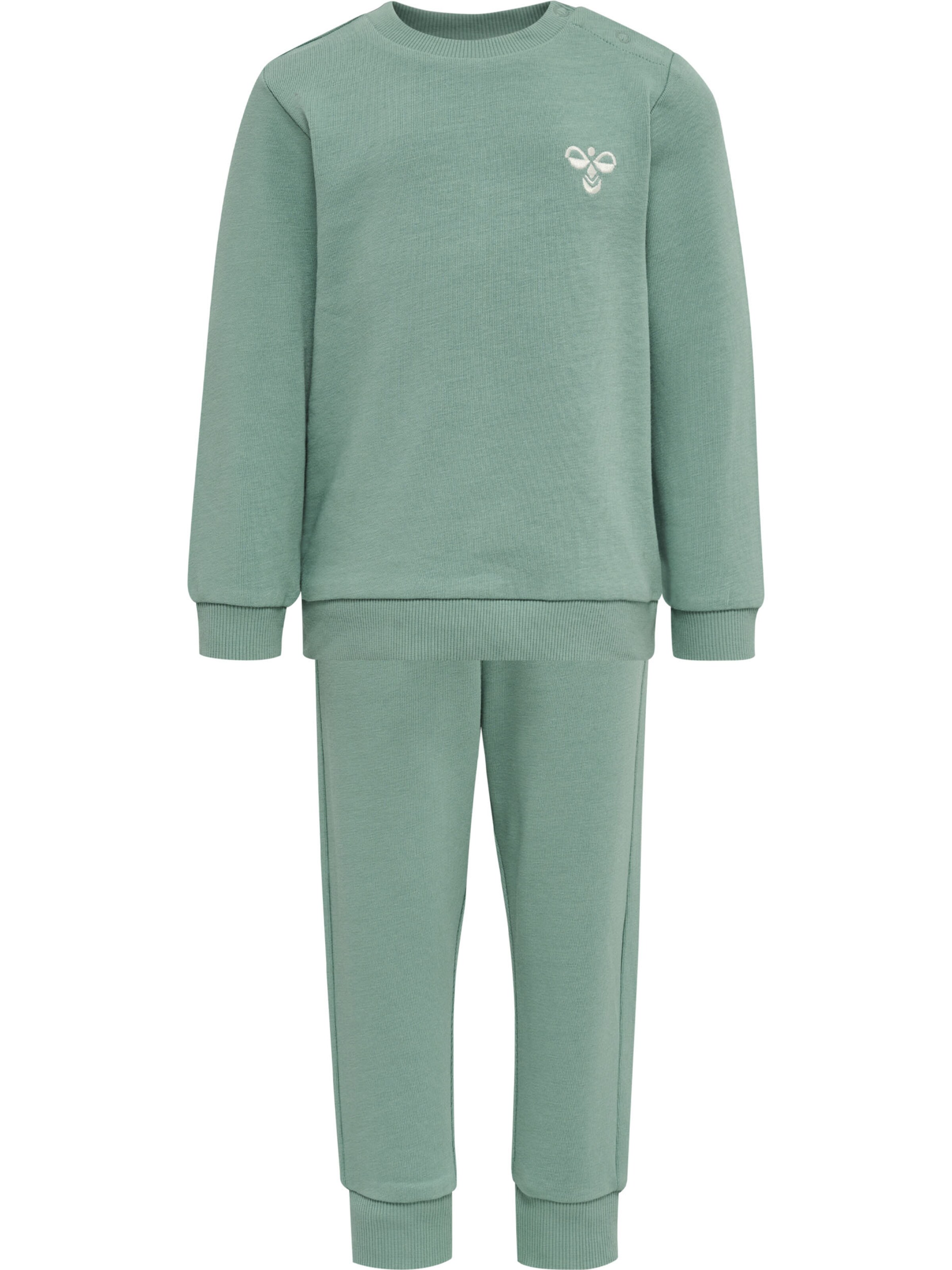Hummel Sweat suit in Green: front