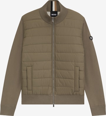 BOSS Übergangsjacke in Grün: Vorderseite