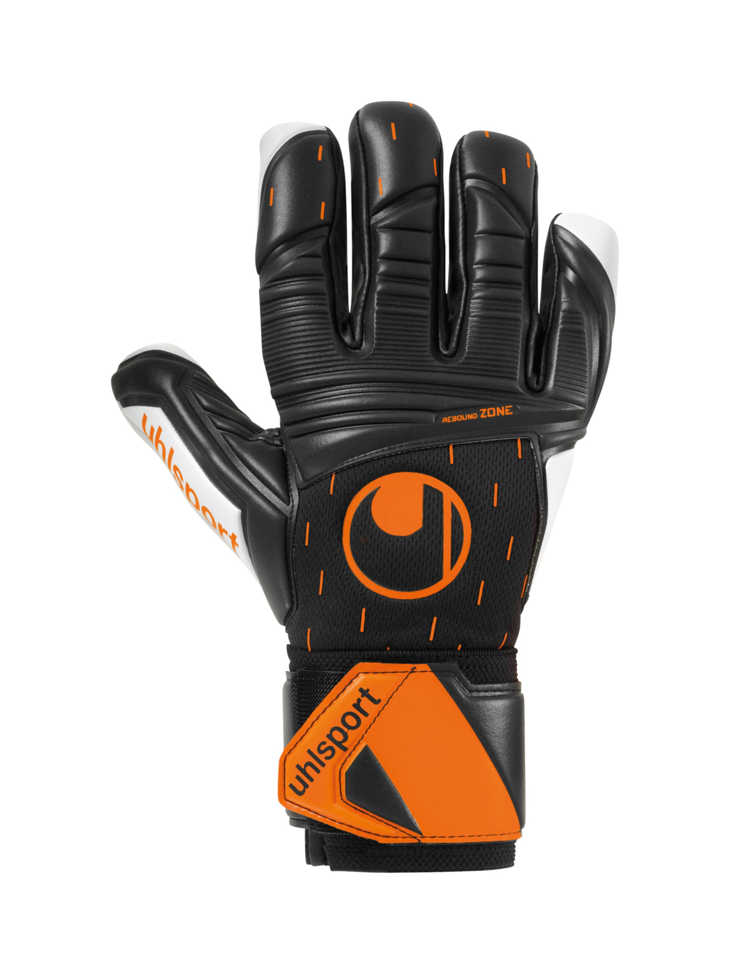 UHLSPORT Sporthandschuhe in Schwarz: Vorderseite