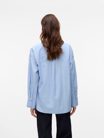 VERO MODA Bluse 'VMMia' i blå