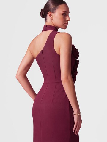 Ombre - Vestido de noche en rojo