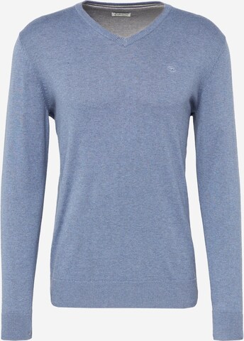 TOM TAILOR Regular fit Sweater in Blue: front