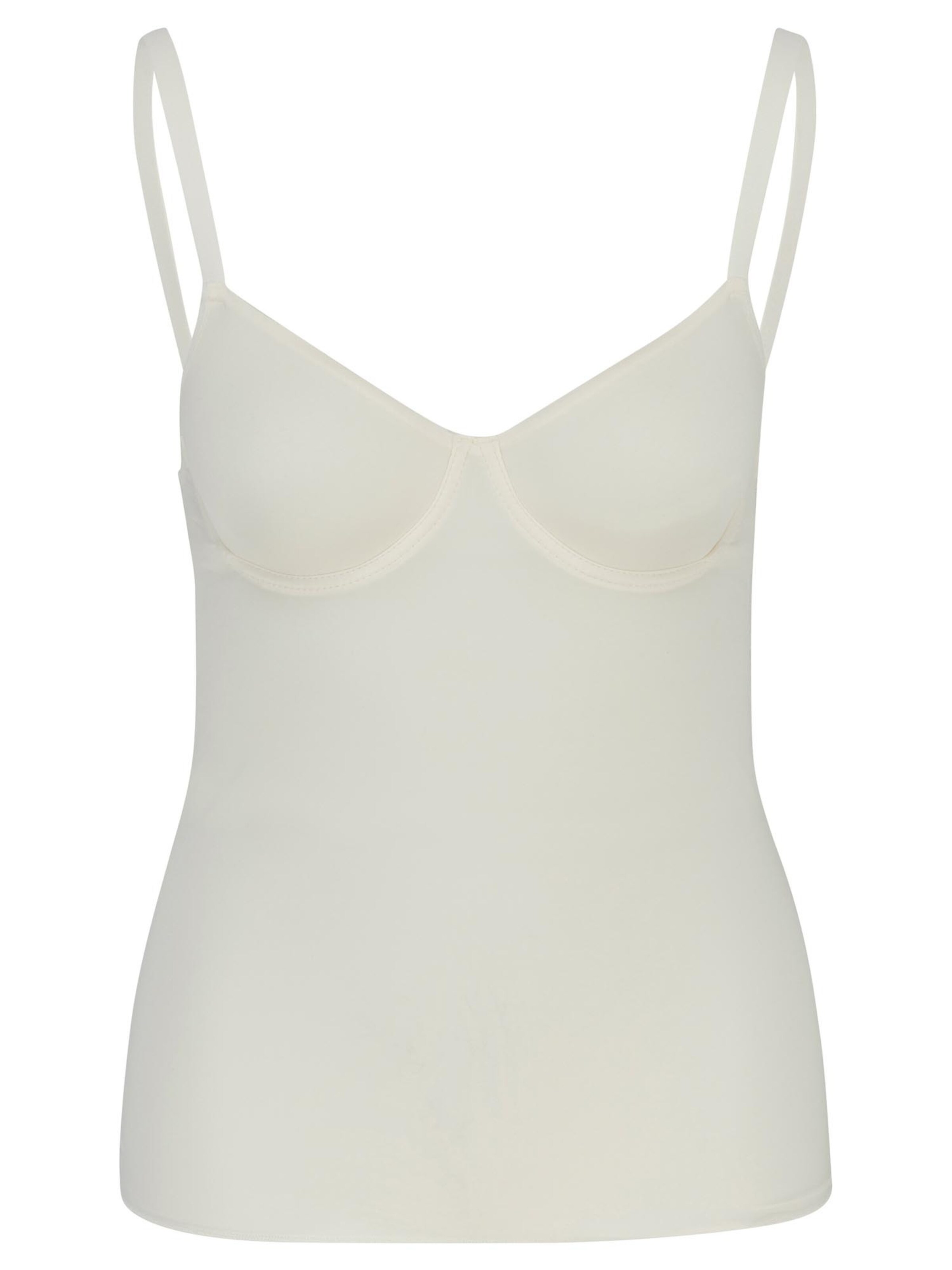 Nina von C. Bra 'Secret' in White: front