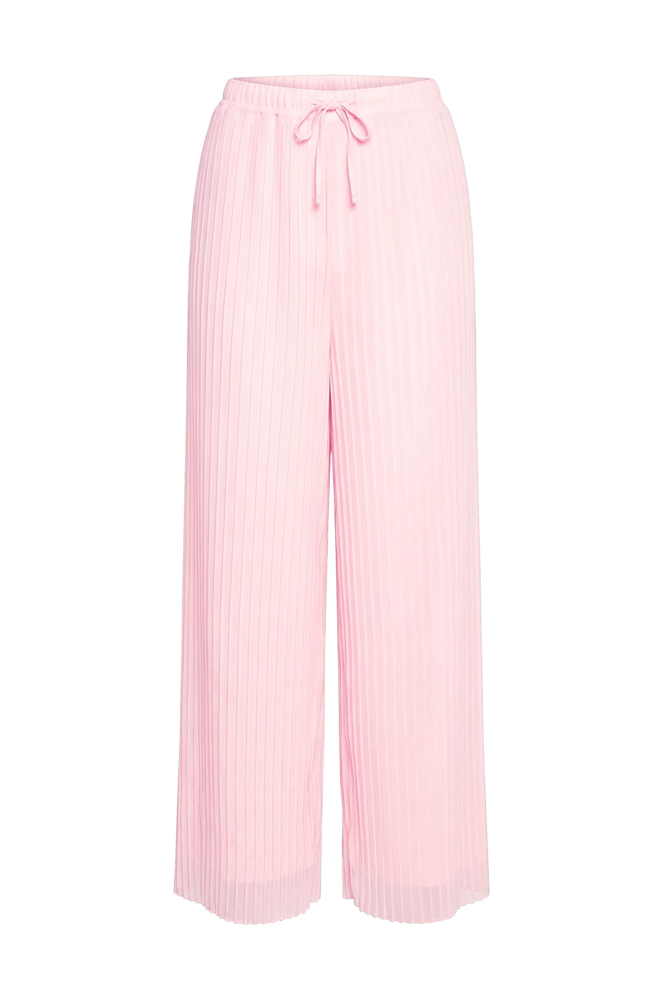 MIAMODA Regular Trousers in Pink: front