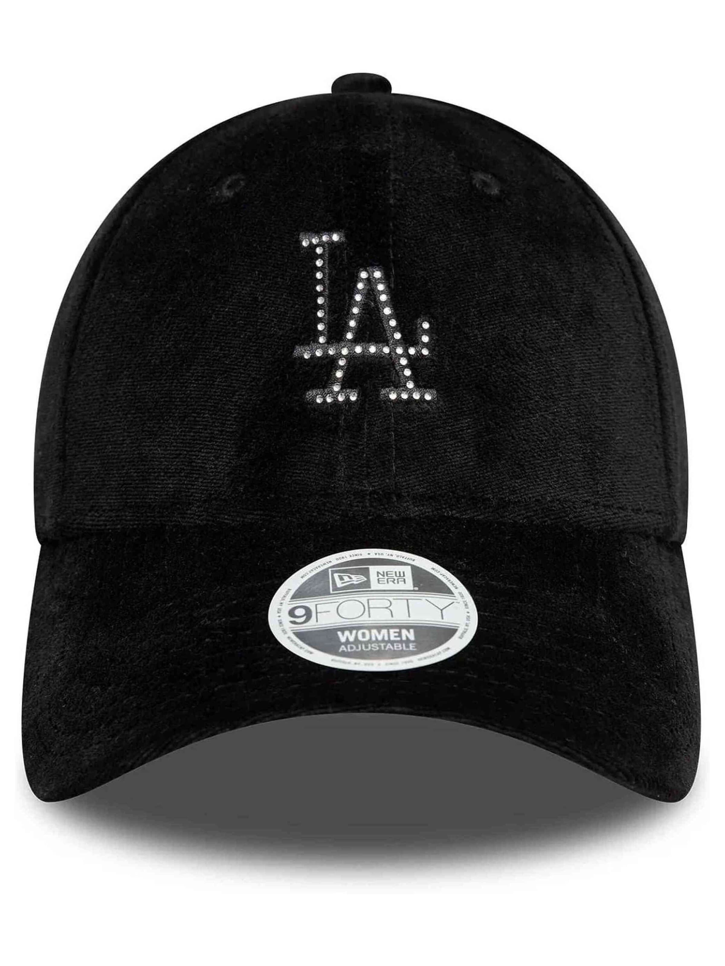 NEW ERA Pet 'Los Angeles Dodgers 9FORTY' in Zwart