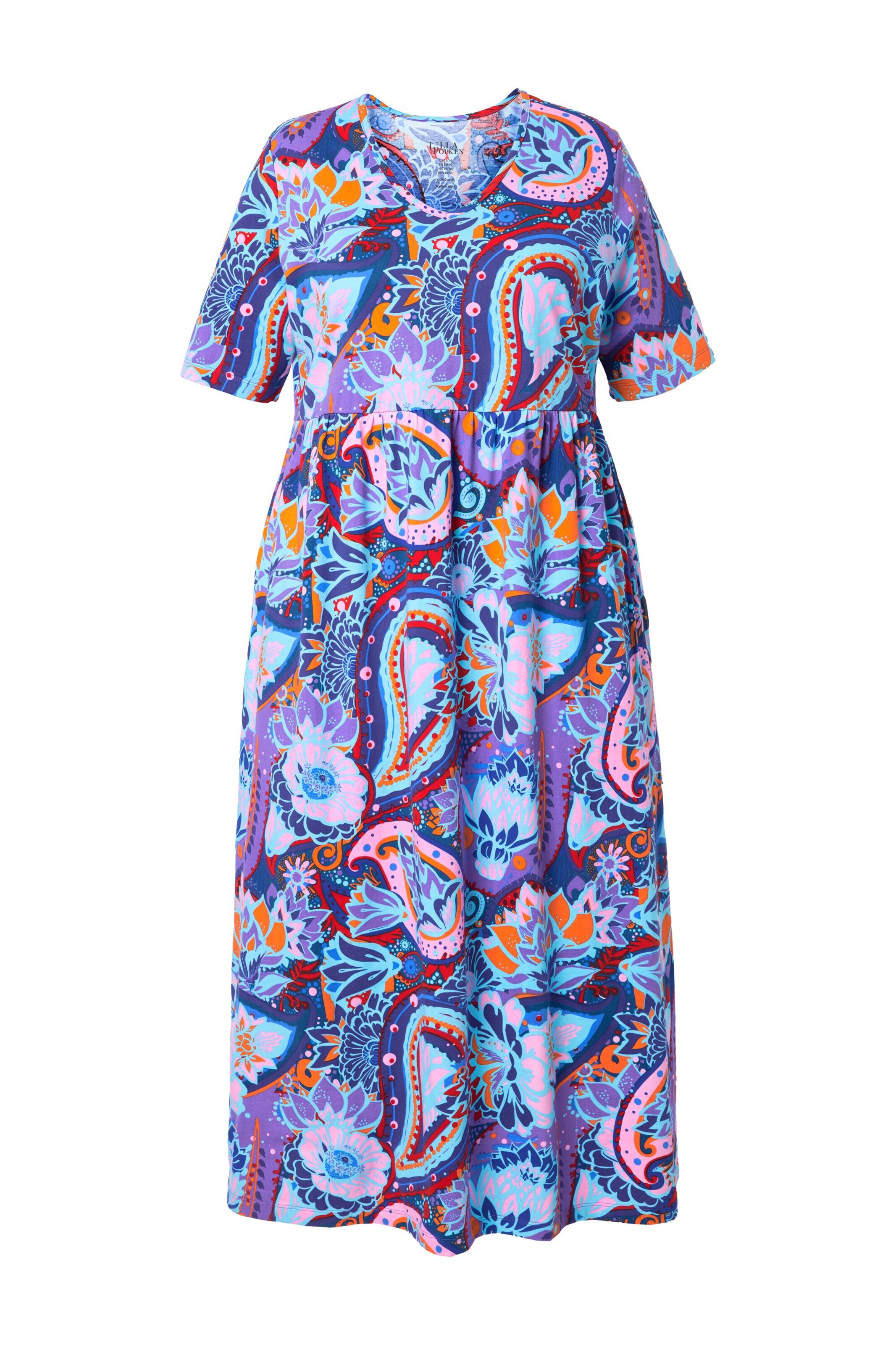 Ulla Popken Dress in Purple: front