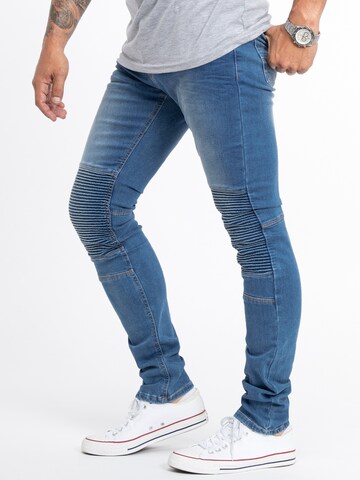 Rock Creek Slimfit Jeans in Blau