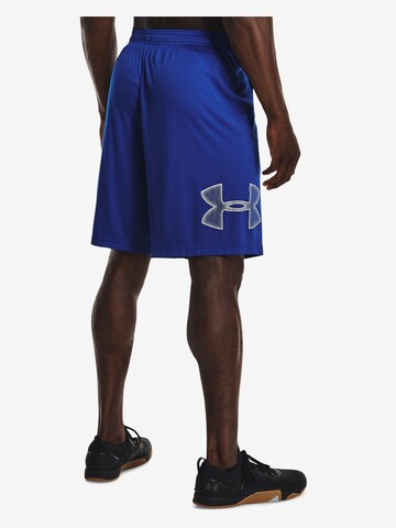 UNDER ARMOUR Loose fit Workout Pants 'Tech' in Blue
