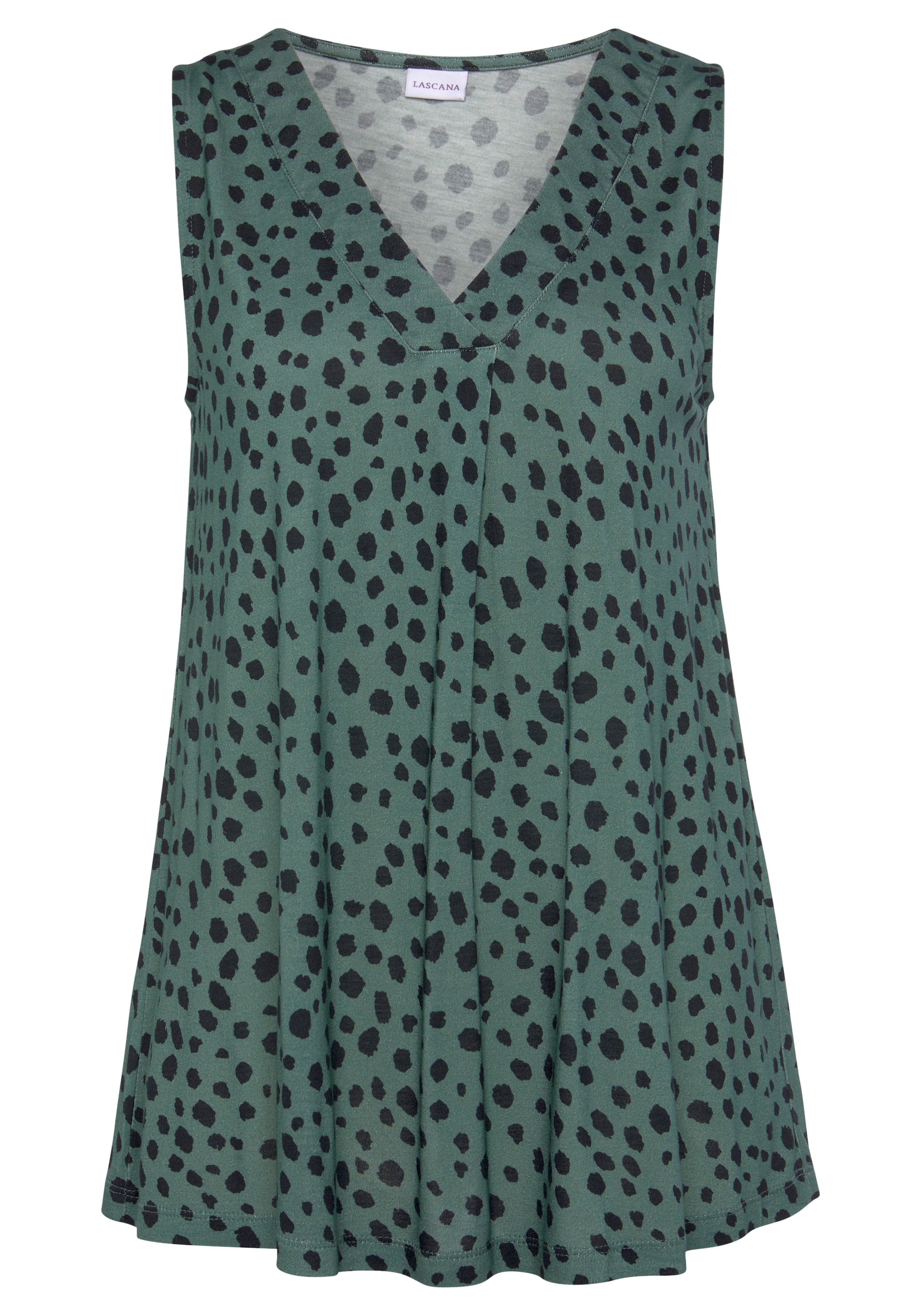 LASCANA Top in Green: front