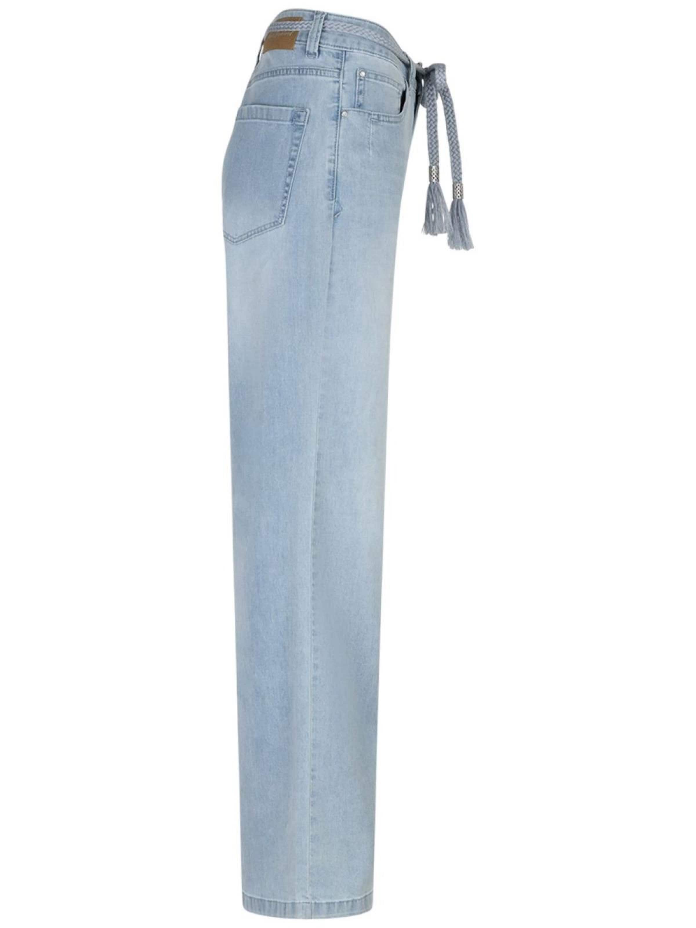 Red Button Regular Jeans 'Red Button Colette belt bleach' in Blue