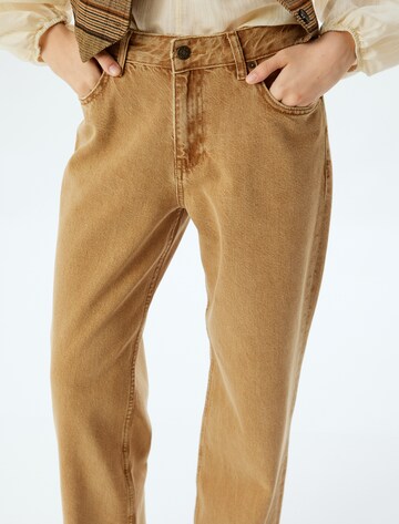 Koton Regular Trousers in Yellow