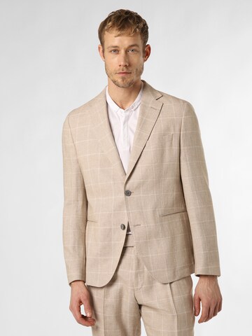 BOSS Regular Fit Sakko 'Jack-MM-C-233' in Beige: predná strana