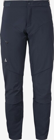 Schöffel Regular Outdoorhose 'Tree Run L' in Blau: Vorderseite
