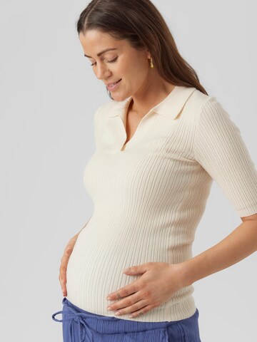 Pulover 'HOLLY' de la Vero Moda Maternity pe bej