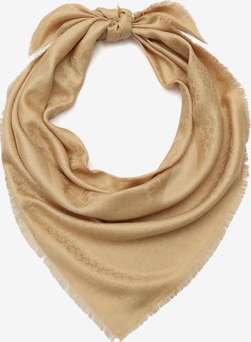 smėlio Kate Spade Šalikas 'Flower Yarndye': priekis