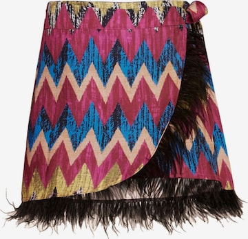 TOOche Skirt 'La Plume' in Mixed colors: front