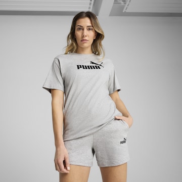 PUMA Shirt 'Essentials No. 1' in Grey: front