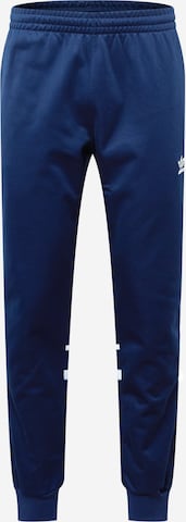 ADIDAS ORIGINALS Broek 'Adicolor Classics Cutline' in Blauw: voorkant