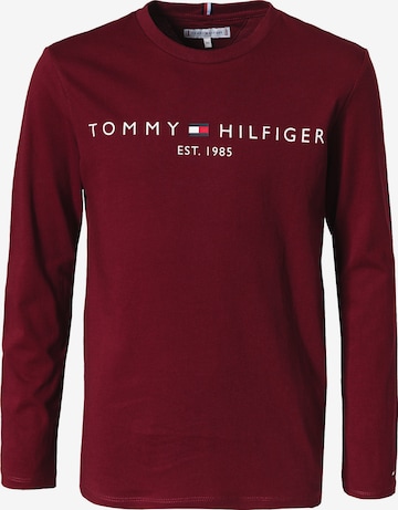 TOMMY HILFIGER Paita 'Essential' värissä punainen: edessä