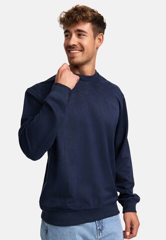INDICODE JEANS Sweatshirt 'Coleman' in Blue