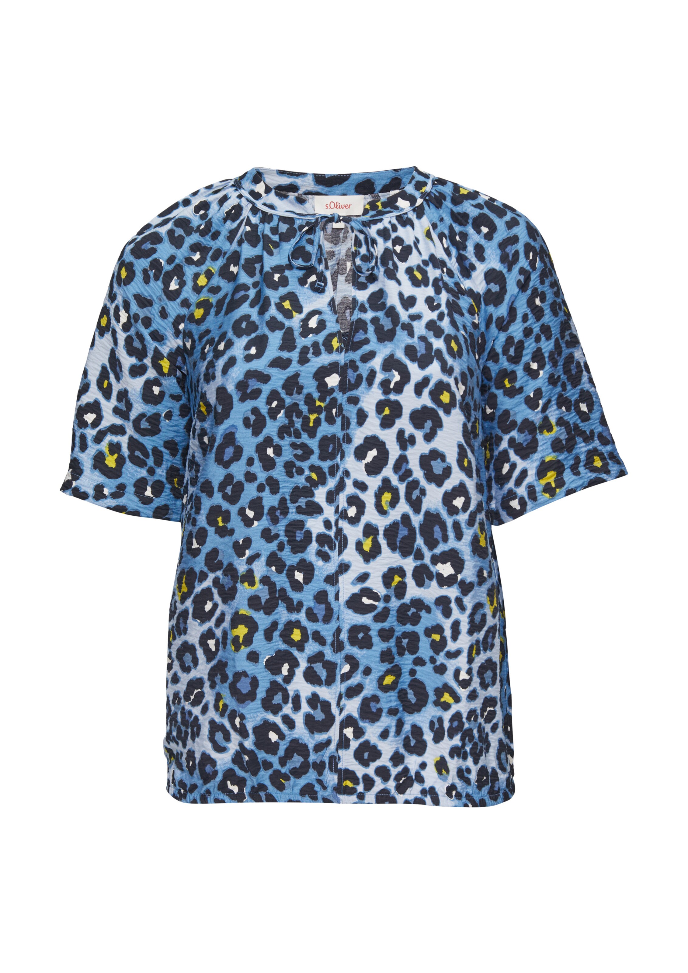 s.Oliver Blouse in Blauw: voorkant