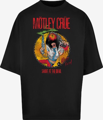 Merchcode Shirt 'Motley Crue - Allister Fiend SATD Tour' in Black: front