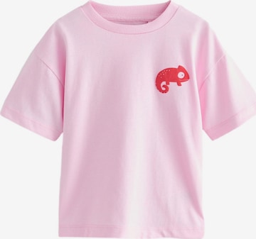 Next Shirt in Pink: Vorderseite