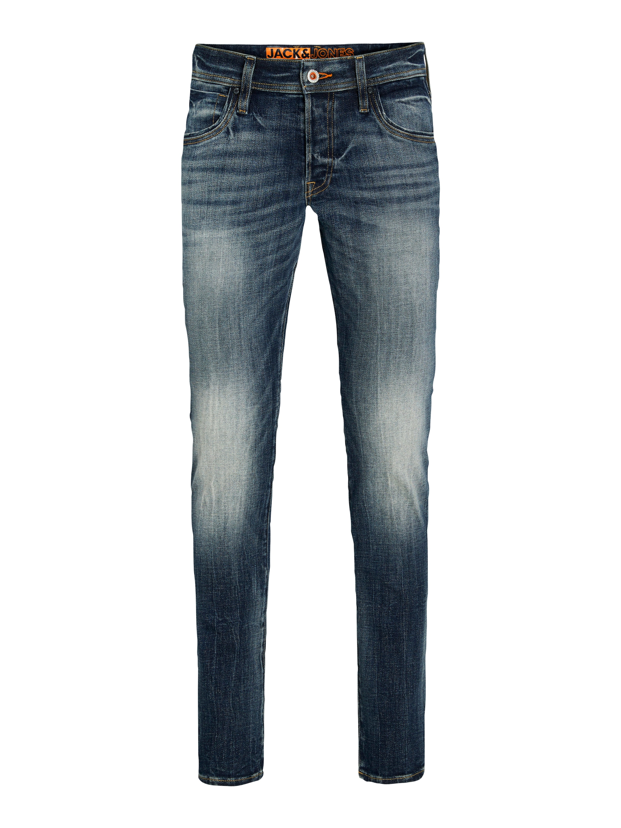 JACK & JONES Slimfit Jeans 'JJIGlenn JJLuke' in Blau: Vorderseite
