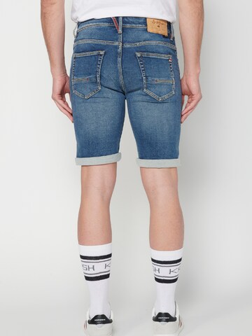 KOROSHI Regular Jeans in Blauw