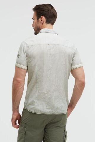CAMP DAVID Slim fit Button Up Shirt in Green