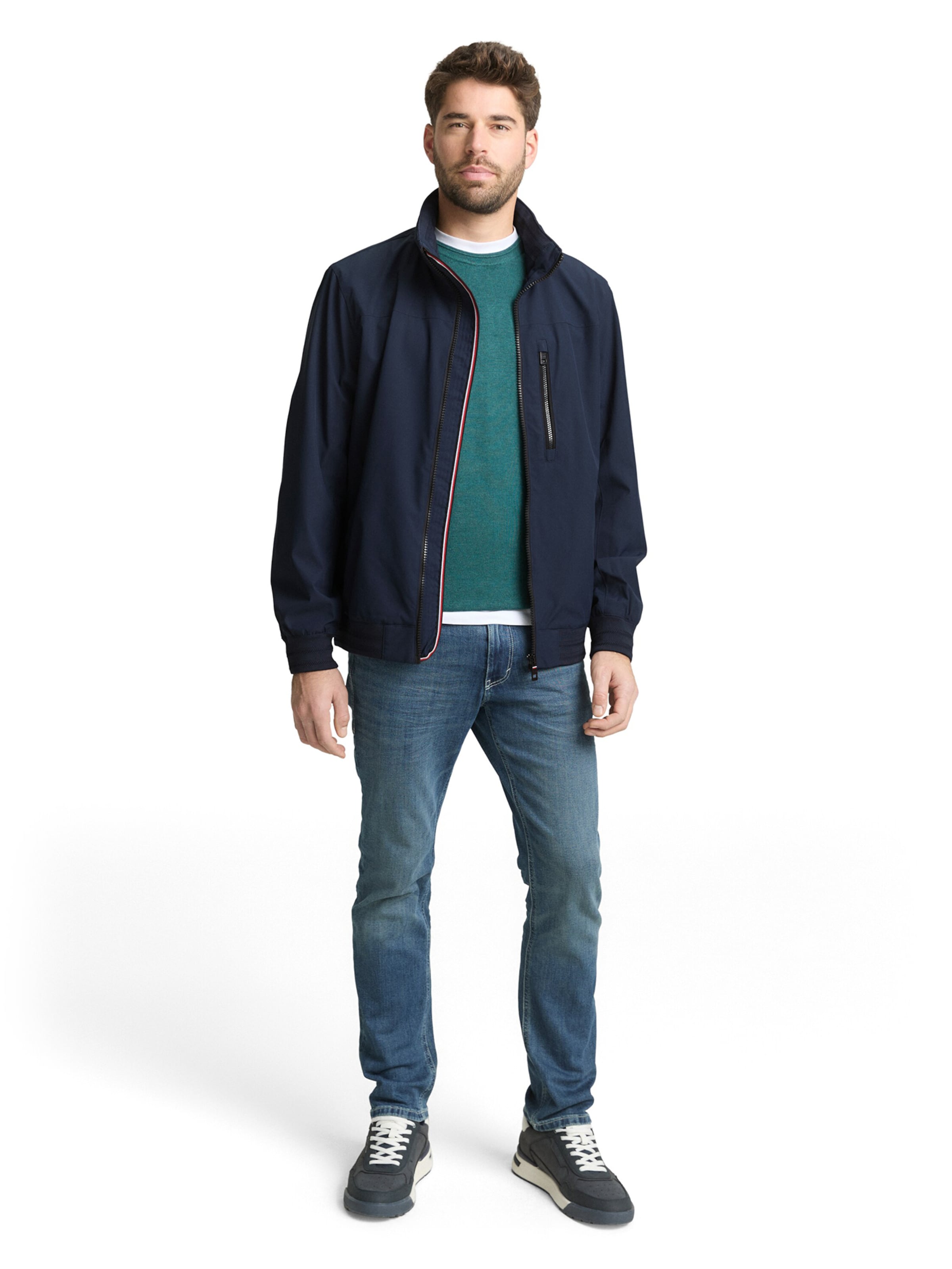 TOM TAILOR Jacke in Blau