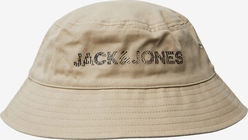 JACK & JONES Hat 'Adrian' in Beige: front