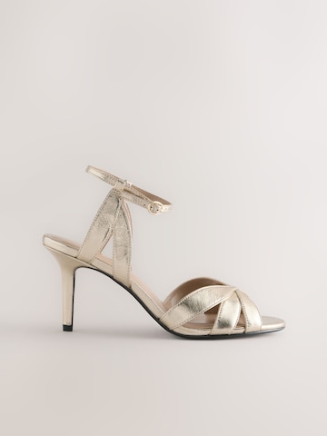 Next Sandalen met riem in Goud