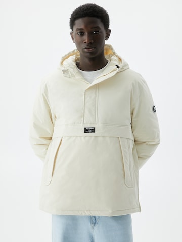 Pull&Bear Winterjas in Beige: voorkant