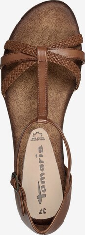 TAMARIS Strap Sandals in Brown