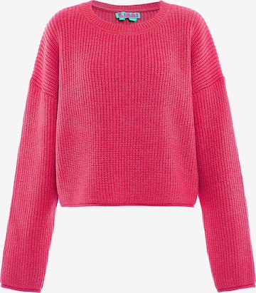 Pull-over Libbi en rose : devant