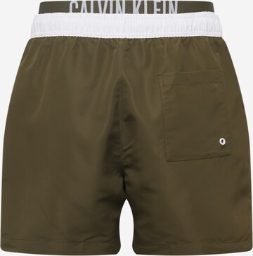 Shorts de bain Calvin Klein Swimwear en vert