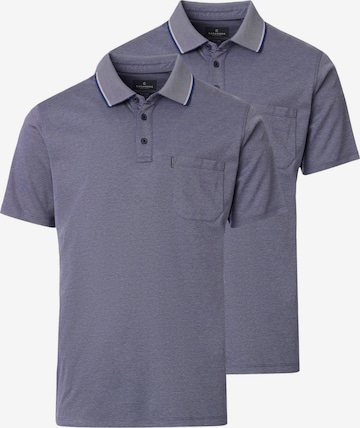 CASAMODA Shirt 'Basic' in Blauw: voorkant