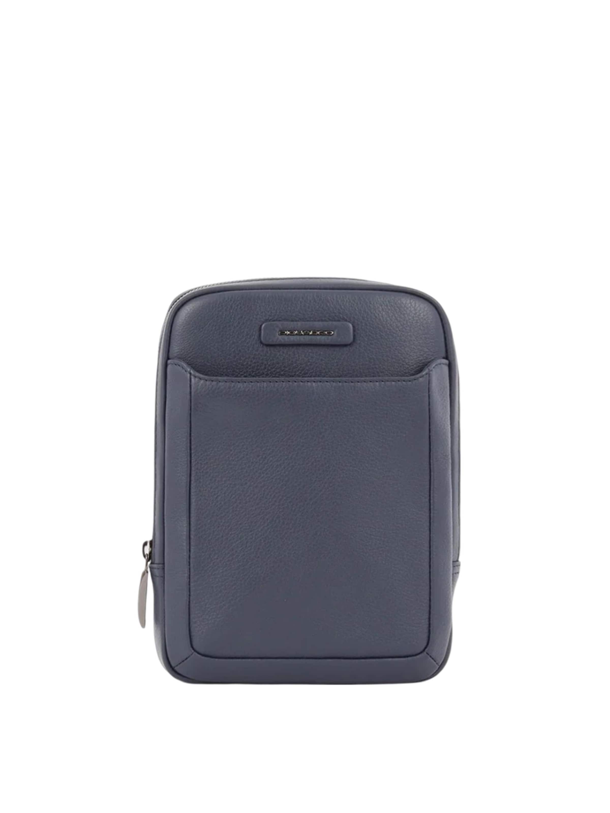 Piquadro Cameratas in Blauw: voorkant