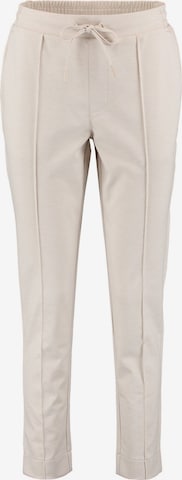 ZABAIONE - Tapered Pantalón 'Aida' en beige: frente