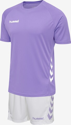 Hummel Trainingspak in Lila: voorkant