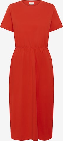 Robe 'Lucie ' Kaffe en rouge : devant