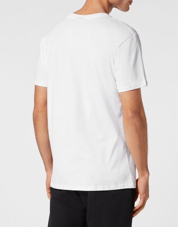 T-Shirt Plein Sport en blanc