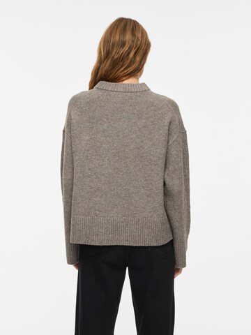 VILA Sweater 'VISia' in Grey