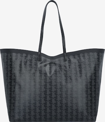 LACOSTE Shopper 'Monogram' in Black: front
